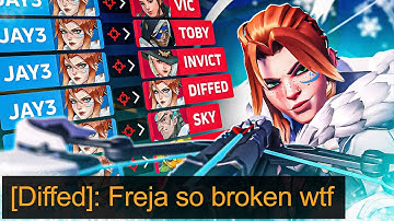 #1 Ashe Tries FREJA And She