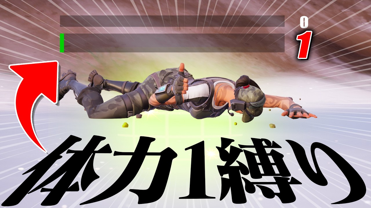 早い者勝ち‼️ 高レート　ネフライト　デッキ Extreme] I Tried to Get a Victory Royale with Only 1 HP [Fortnite