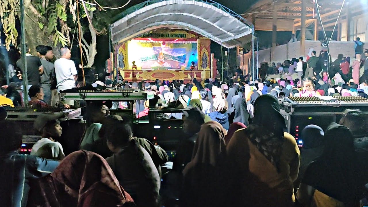 Pesta Rakyat‼️Hiburan Malam Bagi Warga Desa,Masyrakat Berdatangan Dari Luar Desa&luar Kecamatan Full