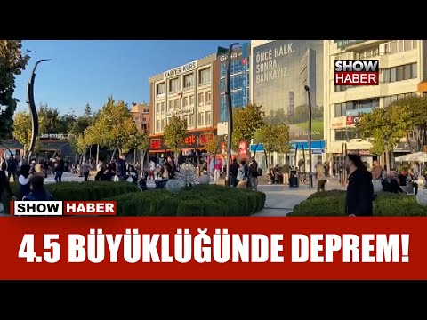 Bolu’da 4.5 büyüklüğünde deprem!