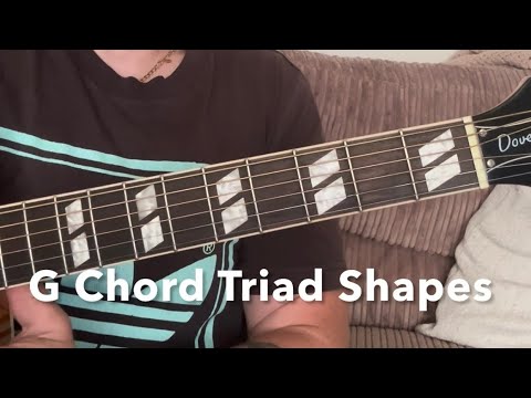 G major Triad Chord Shapes-Acoustic Guitar Lesson #guitarlesson #acousticguitarlessons #Guitar