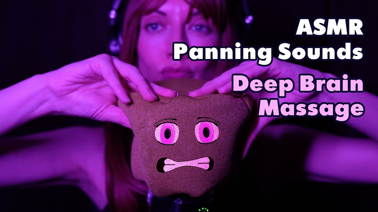 ASMR Mic Brushing & Foam Filler | Panning Sounds From Ear to Ear | Deep Brain Massage | No Talking