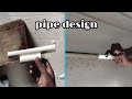 How to make a pipe design. pipe design by-Rakesh babu