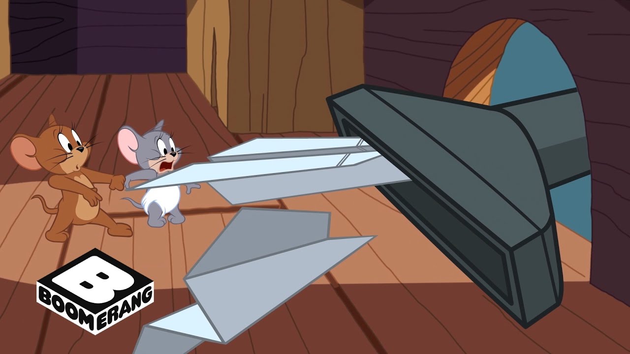 The Tom and Jerry Show Paper Chase Boomerang Official YouTube