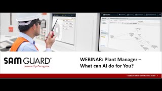 SAM GUARD - Plant manager – What can AI do for you?