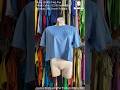 (3214) Smoke Blue (L24G) Crop Top Custom Design Ondemand DTF Printing Best Quality Tshirt in Bali