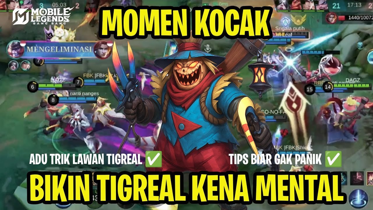 GAMEPLAY FRANCO BIKIN TIGREAL KENA MENTAL MOMEN KOCAK 
