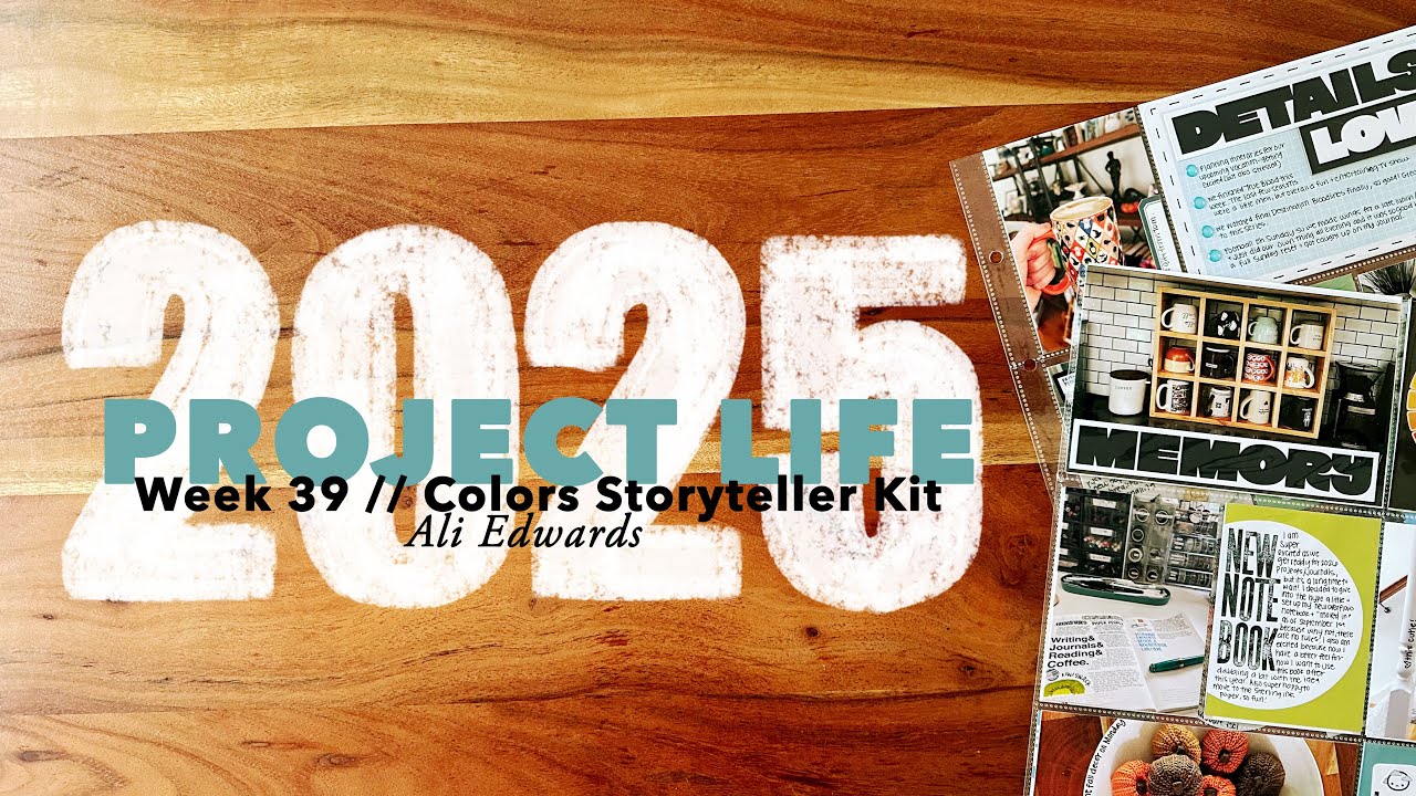 2025 Project Life // Week 39: Colors Storyteller Kit