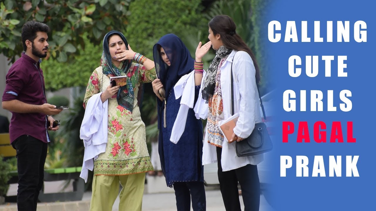 Calling Girls 'Pagal' Prank | Prank in Pakistan | Aadil Ali