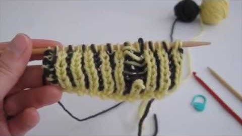 Brioche Fix It Dropped Stitches