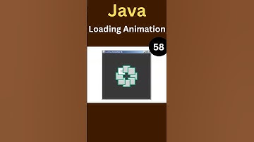 Java Swing Pulsing Square Loading Animation
