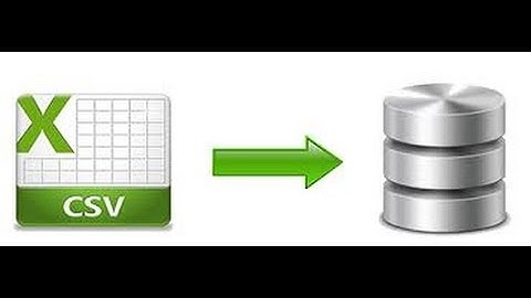 archivo .csv de Excel  o .txt se importa a Access