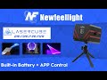 Newfeel Lasers Black Cube APP Remote Control DJ Laser Light