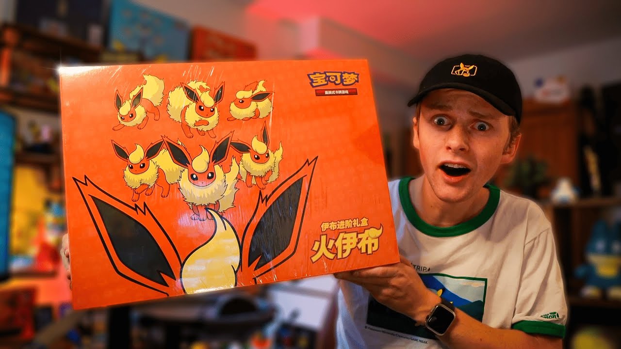 Ich ÖFFNE DIESE EXKLUSIVE Flamara Pokémon BOX!