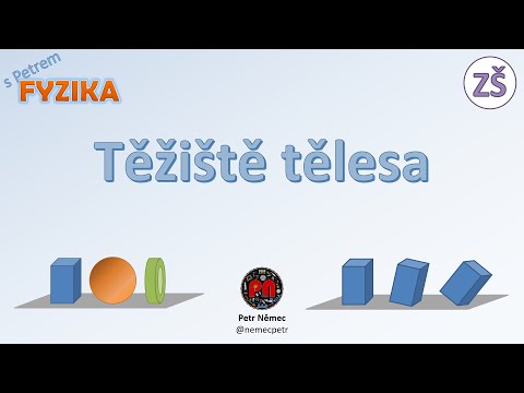 Video: Jak Určit Těžiště Ploché Postavy