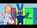 Chapper  lhorrible lapin bleu malfique et son cole dans roblox mos academy