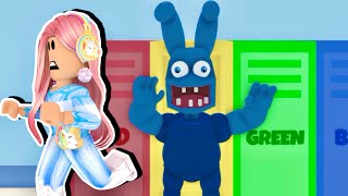 ÉCHAPPER À L'HORRIBLE LAPIN BLEU MALÉFIQUE ET SON ÉCOLE DANS ROBLOX (MO'S ACADEMY) screenshot 3