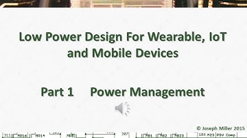 Low Power Design Essentials Part 1