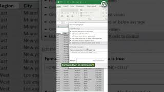 🟩 Highlight Active Cell in Excel Automatically! | Excel Trick | #Shorts