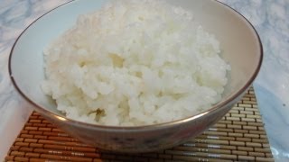 طريقة طهى الأرز الكورى 밥  Korean Style Steamed Rice