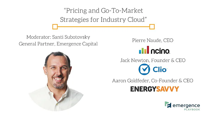 Industry Cloud Playbook: Pricing and Go-To-Market ...