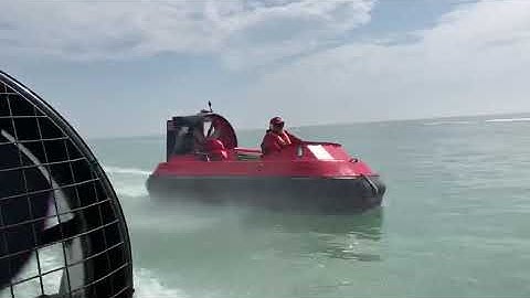 Hovercraft. Vortex Sirocco off Littlehampton