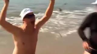 Tim Heidecker screaming Shrimp