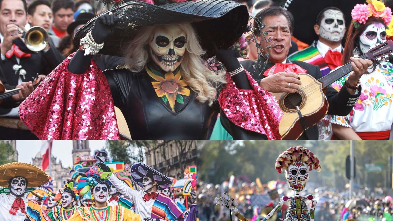 La Catrina Parade | Day Of The Dead Celebration | Mexico City