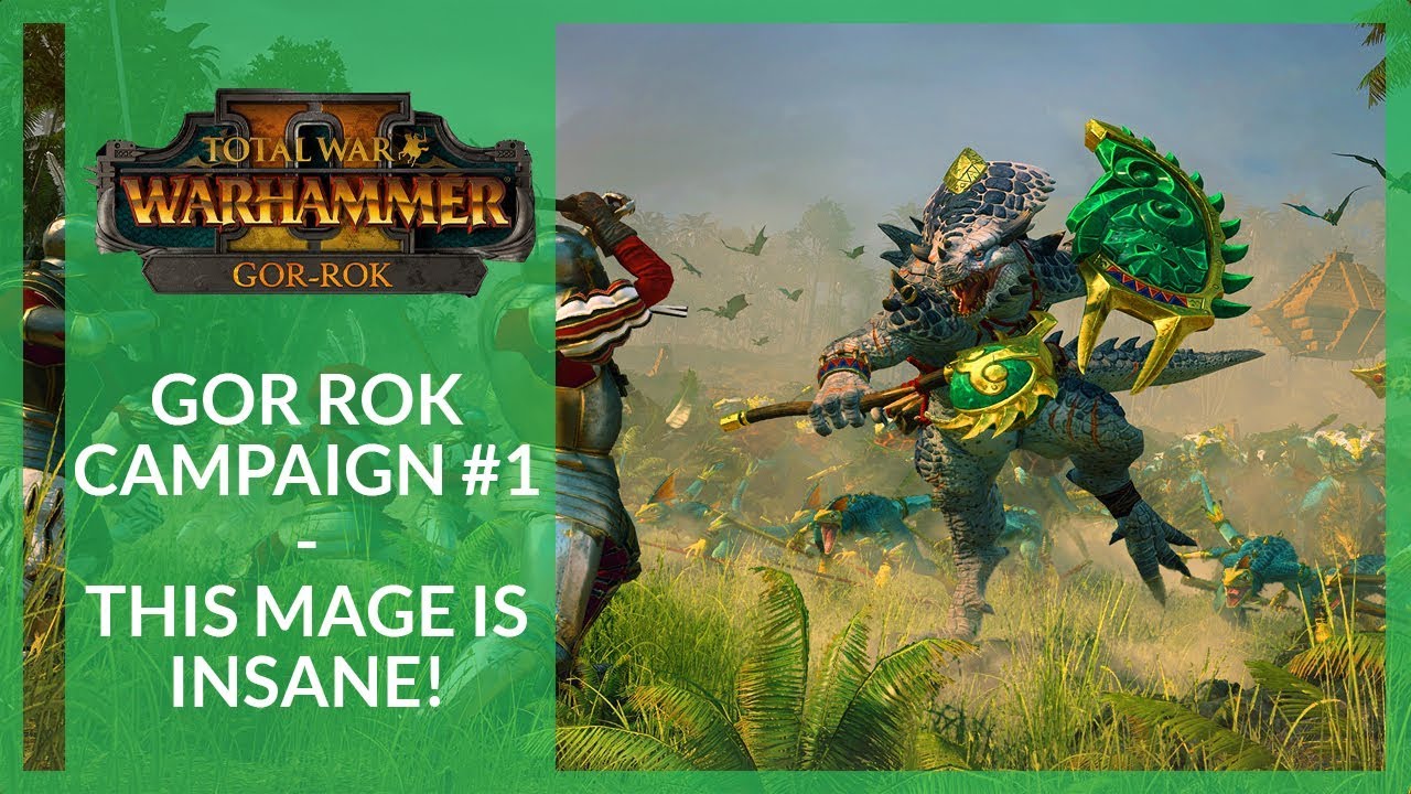 gaming logo Gor Rok Campaign Part 1 | Total War: Warhammer 2