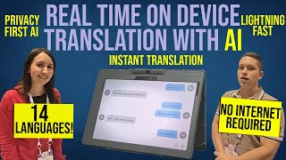 Real-Time AI Translation On-Device – Faster Than OpenAI! | Useful Sensors