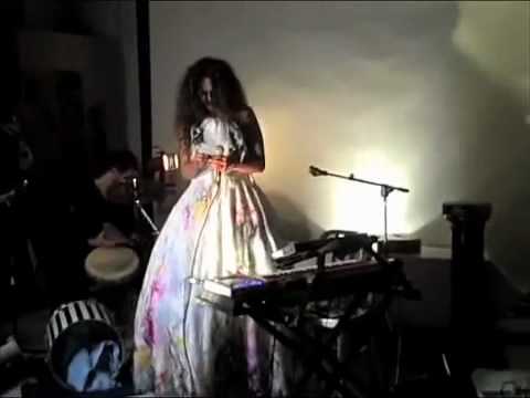 "GHOST GIRL" KIM WAYMAN LIVE! Art Salon Soho NY Ju...