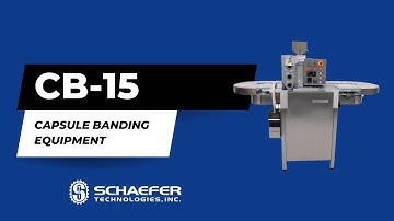 STI Model CB-15 Capsule Banding machine by Schaefer Technologies, Inc.