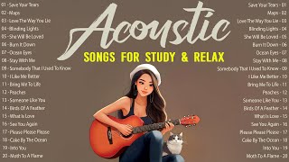 Acoustic Music 2026 New Songs Cover Playlist 🎧 English Songs with Lyrics 2026 for Study & Relax screenshot 5