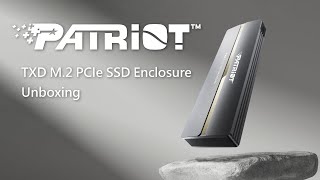 Patriot TXD M.2 PCIe SSD Enclosure Unboxing
