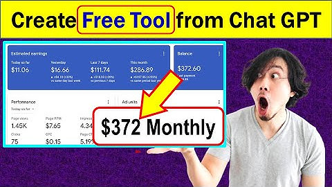 Create Free Scripted Tools for blog with Chat GPT and Make $372 Monthly