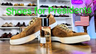Johnston & Murphy: Shoes for American Presidents! Suede for Summer