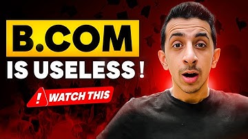 Commerce Degree is a waste of time – Don