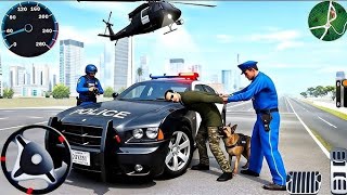 Police Chase Gone Wrong 🚔 Criminal Caught by Dog & Helicopter | Indian Driving Game screenshot 3