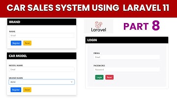 Build a Complete Car Sales System with Laravel 11 Part 8 | Step-by-Step Tutorial
