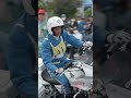 Slalom Master Police Motorcycle Rodeo Gymkhana Honda CB1300 Flawless Maneuver Chiba112024