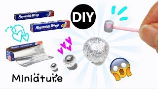 DIY Miniature Aluminum Foil/Japanese Aluminum Foil Balls and Hammer