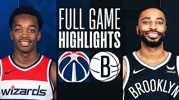 WIZARDS at NETS | FULL GAME HIGHLIGHTS | November 12, 2023