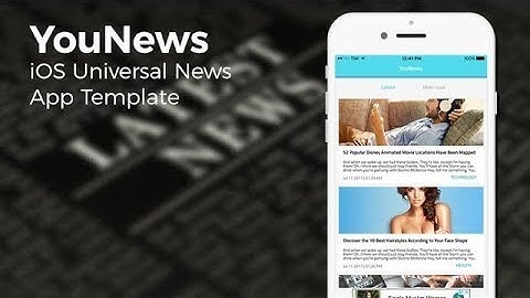 YouNews | Universal News App Template