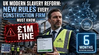 UK Modern Slavery Reform: New Rules Every Construction Firm Must Know