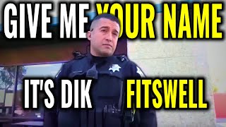 Idiot Cops Get Owned! ID REFUSAL! Police Denies Service, Walk Of Shame! - First Amendment Audit Fail