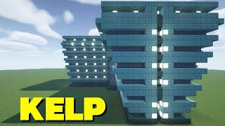 Minecraft Tutorial: The Quad Kelp Farm! 5000+ Kelp/HR