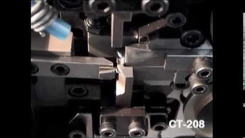 CNC Micro Spring Machine CT-208 - Wire Forming - YHM