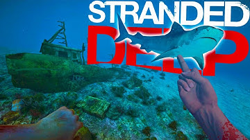 Stranded Deep - Deep Underwater Exploration & Shark Hunting! - Stranded Deep  Gameplay Highlights