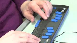 New Braille CapTel phone service allows deaf blind people to make calls – video   Australia news   T