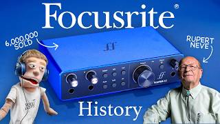The Insane 40 Year History Of Focusrite 🌹scarlett Documentary 🔥